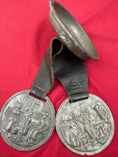 Antique Pewter Armchair