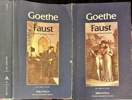 Faust due volumi goethe - volumi, di