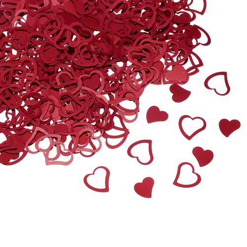 1200pcs heart confetti glitter - 1200pcs,