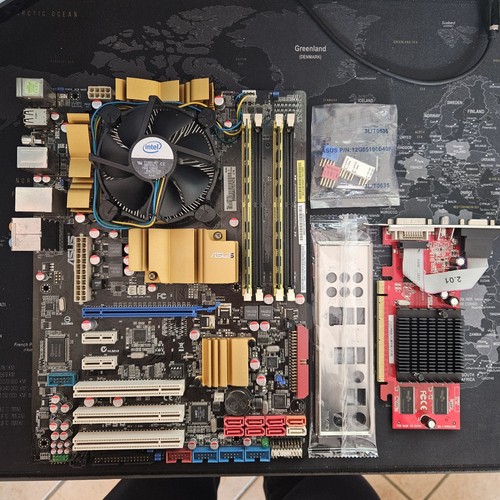 Asus p5q pentium e6600 4gb - asus,