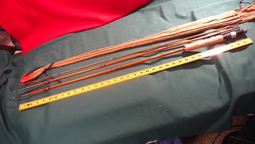 Es98 split bamboo fly - split, rod