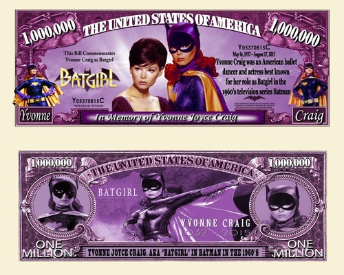 Batgirl banconota million - batgirl,
