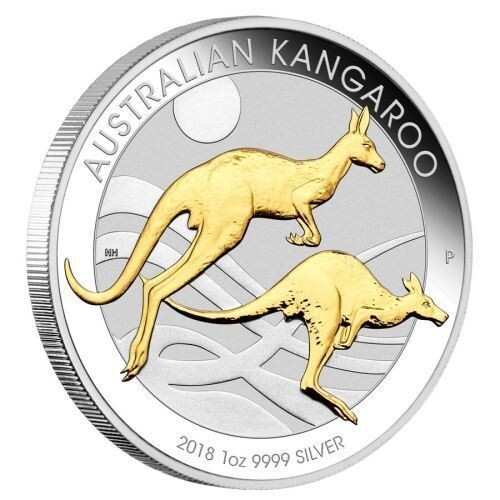 Dollaro gildato kangaroo - $,