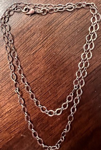 Copper chain necklace - chain,