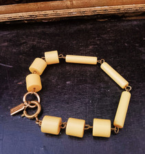 Braccialetto Moschino vintage colore giallo canarino