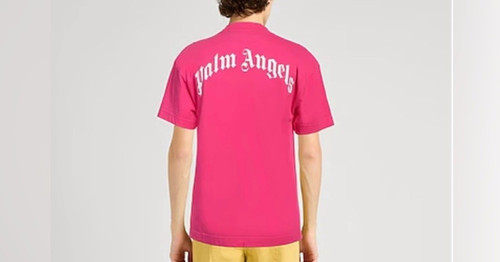 Shirt uomo palm angels rosa - palm,