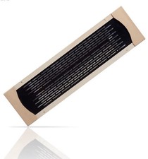 iDOTODO Tubo Riscaldatore Sauna Infrarossi Lontani - Fibra di Carbonio Vetro, 220V, Elemento 30"