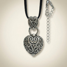 Collana con ciondolo cuore