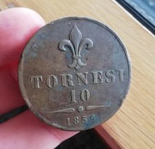 10 TORNESI 1859 - BUONA
