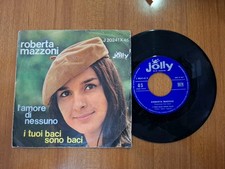 Roberta Mazzoni 45 giri "L'amore di nessuno/I tuoi baci sono baci" Jolly J20241X
