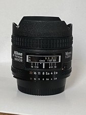 Nikon 16mm d fish eye - 16mm, af-d