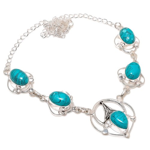 Collana con gioielli - , in