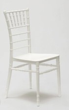 Sedia chiavarina bianco in