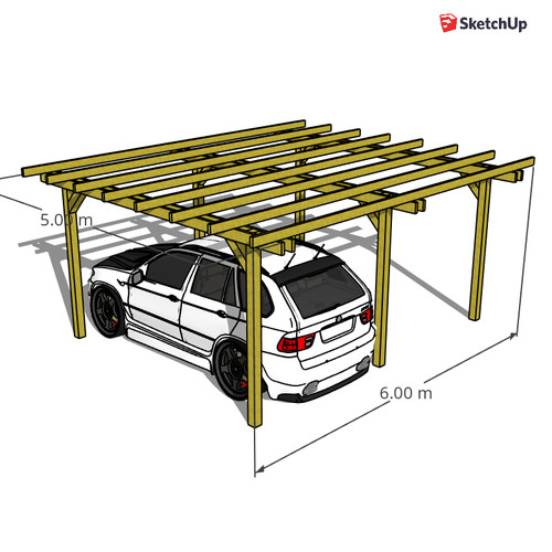 Pergola libera 5x6 maxi - libera,
