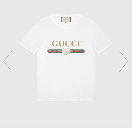 Gucci shirt logo - t, xs