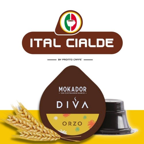 Capsule diva mokador - 25, orzo