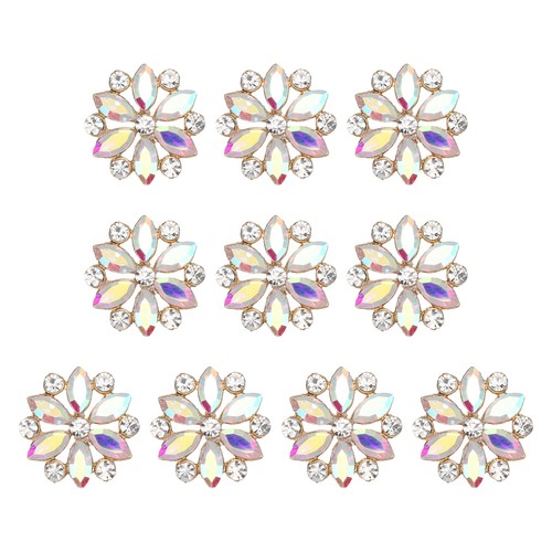 Pcs bottoni strass 20mm - 10,