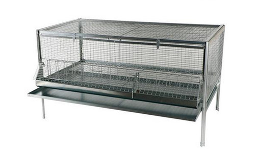 Gabbia per polli 120x50x65 - gabbia,
