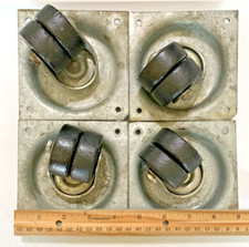 ROMA AMI LOTTO DI 4 CASTER