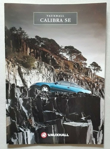 Brochure vauxhall calibra - calibra, se