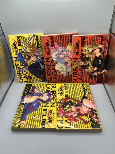 Gurren lagann manga - manga, 1-5
