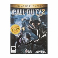 CALL OF DUTY 2 GIOCO PER PC DVD-ROM ITALIANO COMPLETO ISTRUZIONI 