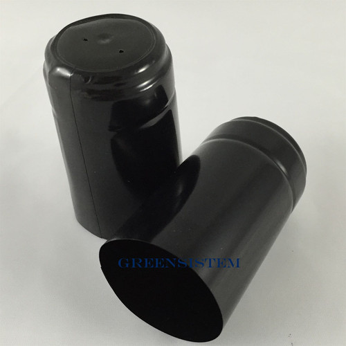 Capsule pvc 31x55 nero - nero, lucido