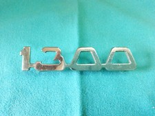 Scritta cromata " 1300 " laterale Alfa Romeo Giulietta Sprint