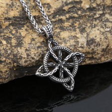 Collana uomo vintage acciaio