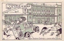 Trieste-La Bora Alla Stazione Centrale in Piazza della Libertà