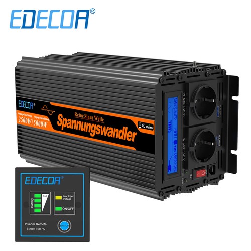 Edecoa inverter 12v 230v - inverter,