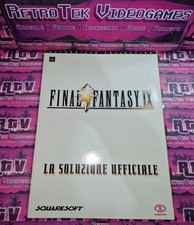 ?? LA SOLUZIONE UFFICIALE GUIDA FINAL FANTASY IX 9 ITALIANA x SONY PS1 *RARA*