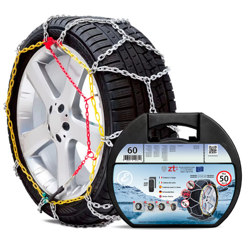 Catene neve auto metallo - 9, mm