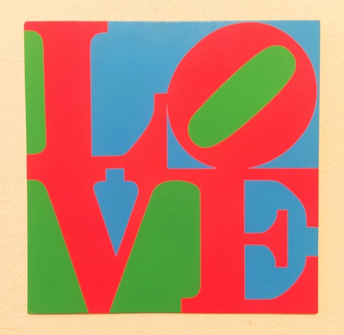 Robert indiana amore - robert, indiana: