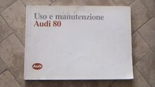 AUDI 80 1989 USO E MANUTENZIONE ITALIANO 90156247650 ITALIENISCH