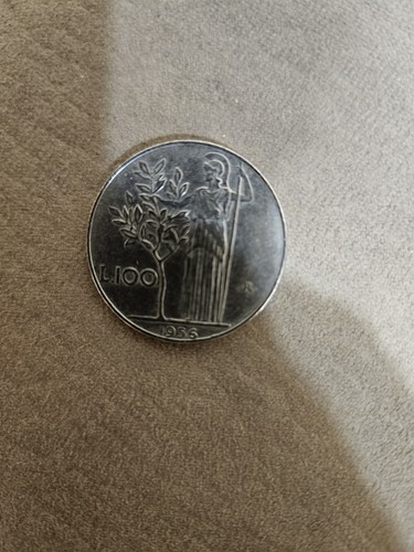 Moneta 100 lire - da, 1956
