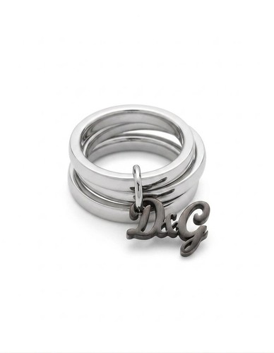 Anello donna in acciaio - d&g,