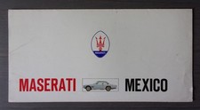 Brochure vendita MASERATI