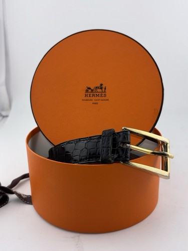 Hermes waist belt - , black