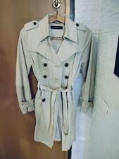Trench impermeabile beige Zara
