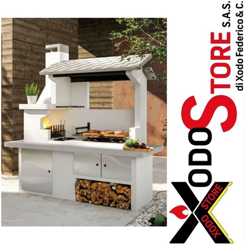 Barbecue muratura legna