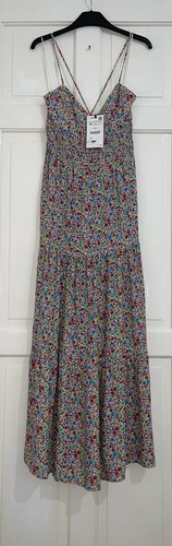 Abito lungo zara multicolore - lungo,
