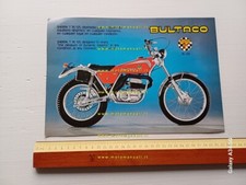 BULTACO Sherpa T 74 - 125 Trial 1976 depliant originale moto SENZA TESTO NO TEXT