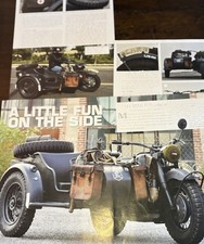 Vintage  BMW With  Sidecar  -