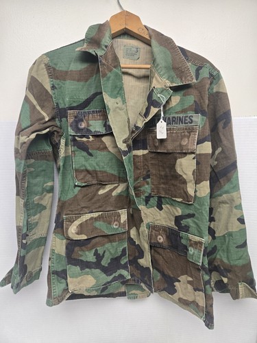 Usmc woodland camo bdu shirt - usmc,