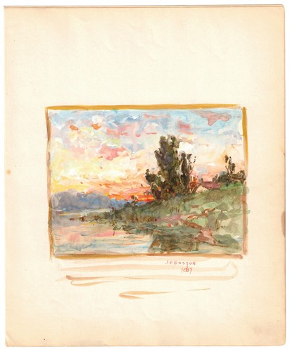 Paesaggio acquerello joseph - paesaggio,