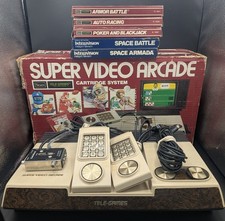 Sears 1981 Super Video Arcade Cartuccia Sistema Intellivision 5x Giochi