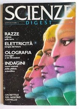 Rivista Scienze Digest Numeri Vari Anno 1981 Syds Edizioni Scienza (L72)