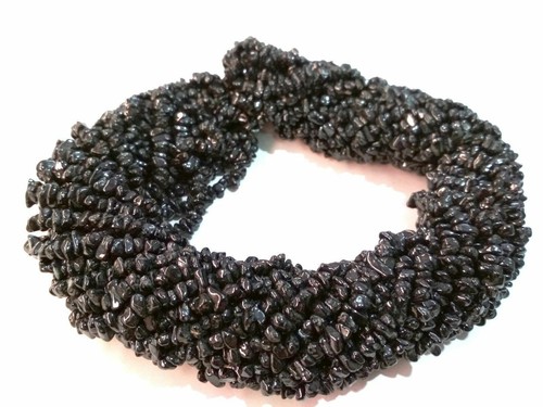 Filo naturale tormalina nera - tormalina,