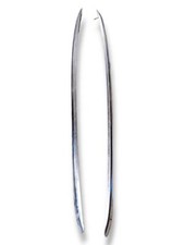 Barre portapacchi portatutto cromate / tetto Audi A4 B8 (2010) COD:8K9860022A2ZZ